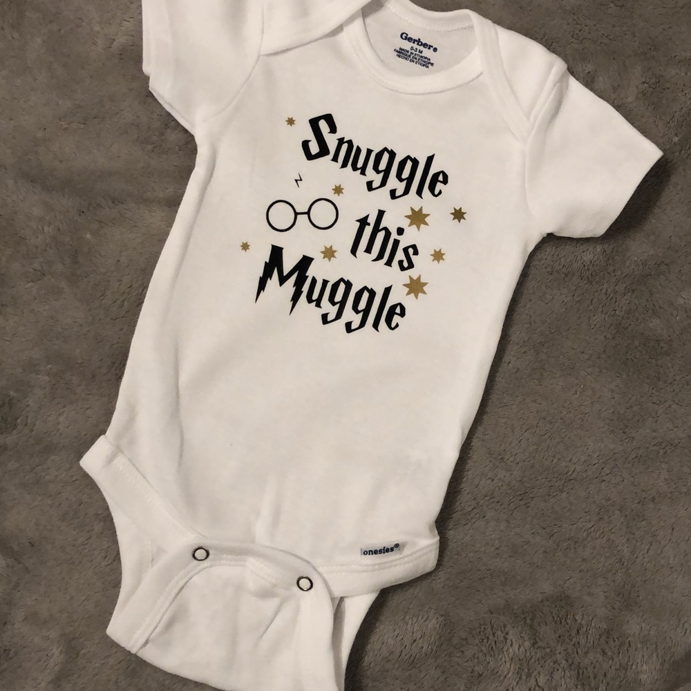 Snuggle this muggle onesie